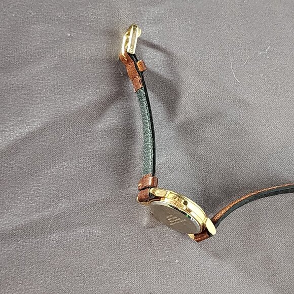 Disney Japan Mvmt Water Resistant SS Back Minnie Mouse 2-Tone Leather Band Watch - Picture 15 of 16